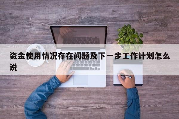 资金使用情况存在问题及下一步工作计划怎么说